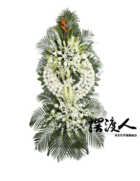 鮮花大花圈B