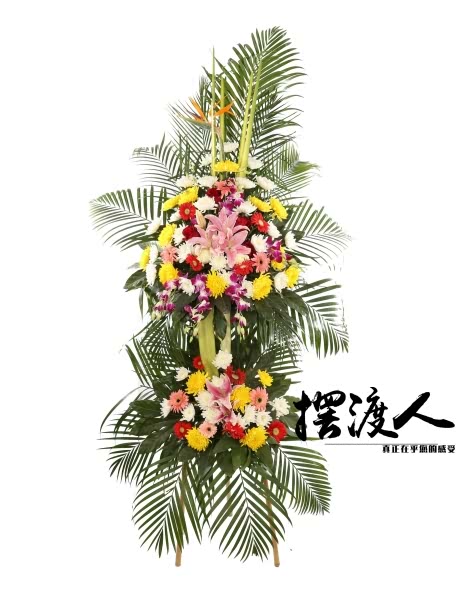 雙層玫瑰花架